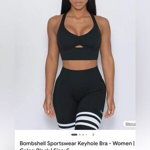 bombshell sportswear keyhole Bra